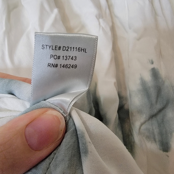 Lulus Tie Dye Maxi Dress Blue Extra Small - Picture 7 of 11